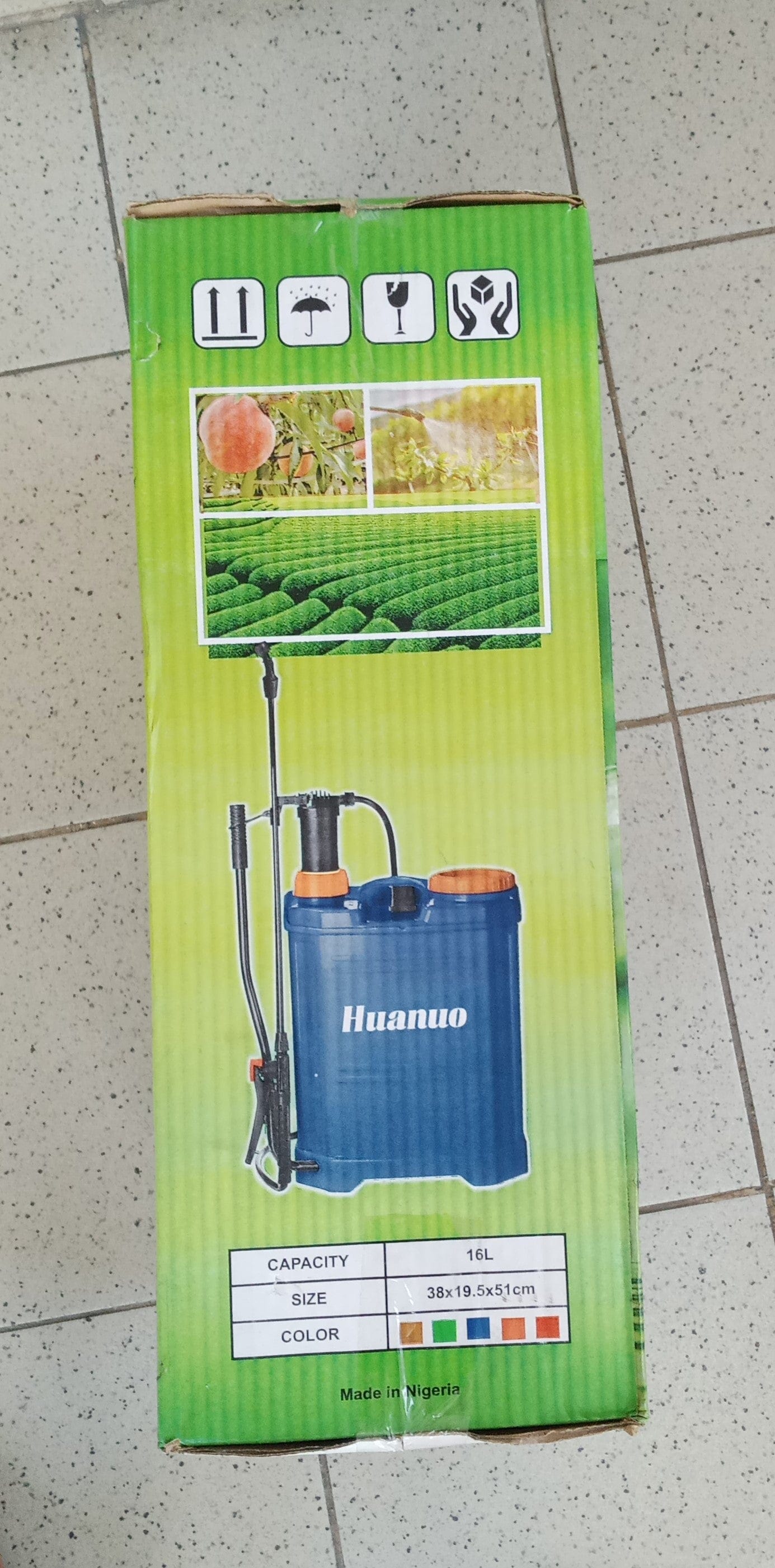 HUANUO 16 Litres Knapsack Sprayer Agro-toolz