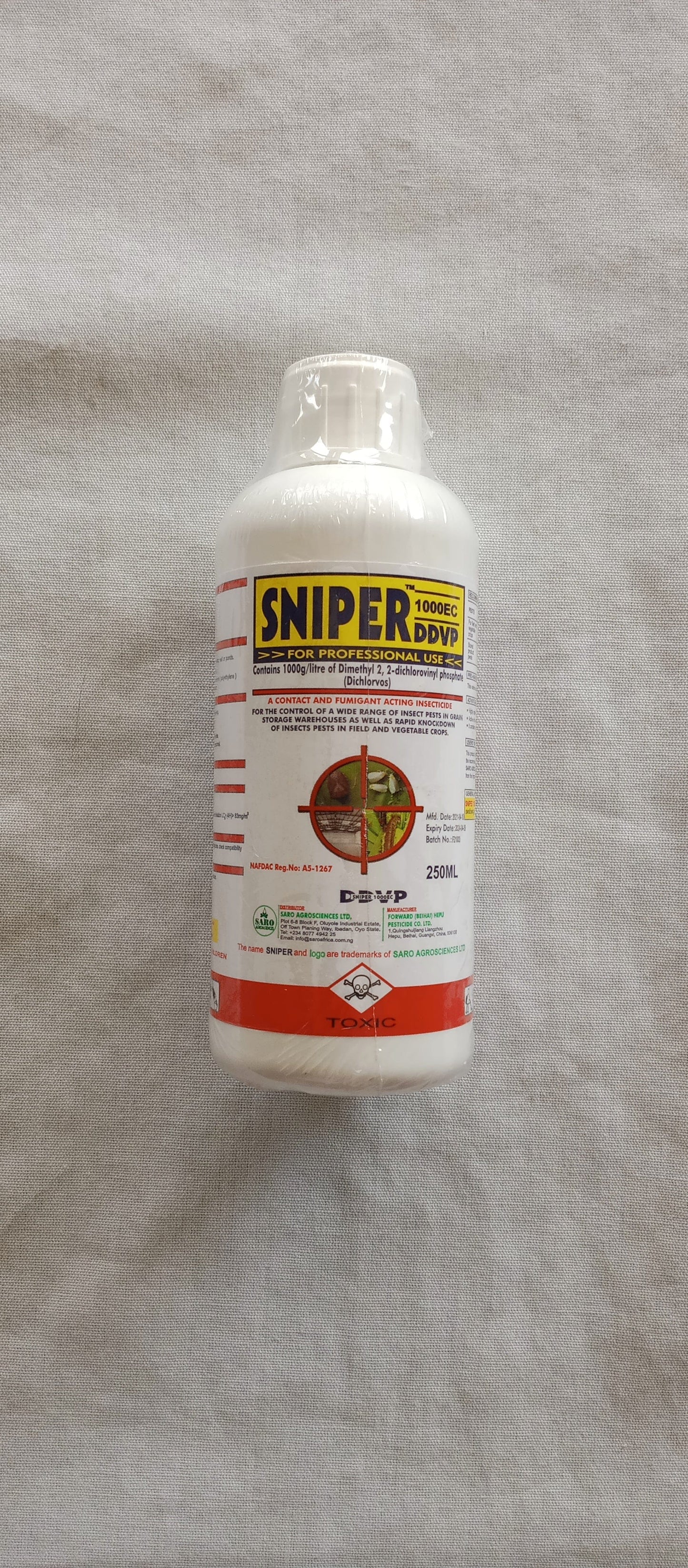 DDVP Insecticides Agro-toolz Sniper 250ml