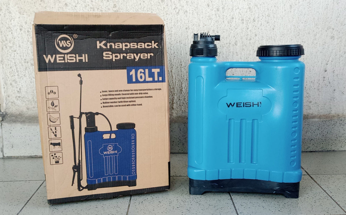 WEISHI  16 Litres Knapsack Sprayer Agro-toolz